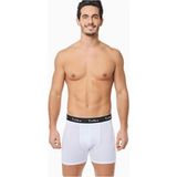 Tutku 0400 Likralı 3 Adet Beyaz Erkek Sporcu Boxer