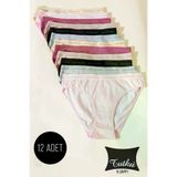 Tutku 0599 Keyal 12'li Perla Bikini Külot Kombin