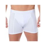 Tutku 114 6'lı Likralı Beyaz Erkek Boxer