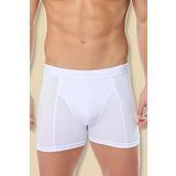Tutku 114 Likralı Beyaz Erkek Boxer