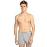 Tutku 117 Penye Düz 6'lı Gri Erkek Boxer