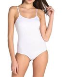 Tutku 148 Kadın Ip Askılı Kancalı Body-Beyaz-S - Çok Renkli - Standart
