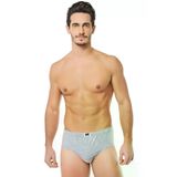 Tutku 1531543 Gri 6'lı Paket Penye Erkek Slip Külot