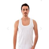 Tutku 3 Lü Erkek Penye Atlet - M - 001-Beyaz