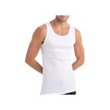 Tutku 5'li%100 Pamuk Penye Erkek Atlet İç Giyim Beyaz 2XL Beden