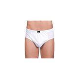 Tutku 6 Adet 0109 Penye Kom %100 Pamuk Slip Erkek Külot Beyaz - - Komslip - Beyaz