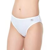 Tutku 6 Adet Elastan Düz Bikini - Standart - Ekru