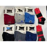 Tutku 6' Paket %100 Pamuklu Boxer 2 Adet Pierre Cardin Bambu Çorap Hediyeli