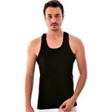 Tutku 6 Siyah Erkek Pamuklu Spor Atlet Rahat Kesim Nefes Alabilir Özellik - XL