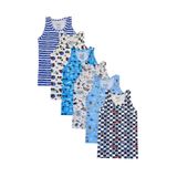 Tutku-6lı Erkek Çocuk Renkli Atlet Pamuklu Askılı Empirme Elastan (Karışık / 5 YAŞ)
