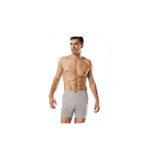 Tutku 6'lı Paket 0111 Ribana Erkek Boxer Paçalı Arjantin Gri - XL