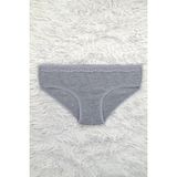 Tutku 834 Kız Çocuk Ince Bel Pınar Slip Külot - 4 Yaş - Gri