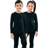 Tutku 835 Kız Çocuk Termal Alt Siyah Renkli Kadın İç Giyim 11-13 Yaş İçin Özel Tasarım - 11 - 13 Yaş
