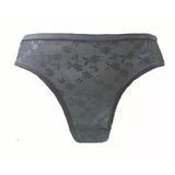 Tutku Bayan Bikini Külot Gri Dantelli Külot Standart M Beden