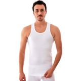 Tutku Bulut Fashion 0118 6'Lı 100% Pamuk Erkek Ribana Beyaz Rambo Atlet