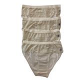 Tutku Dantelli 4lü Bayan Bikini Külotu, Krem, 38/42 Beden