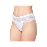 Tutku Dantelli Kadın Bikini Külotu, Beyaz, 38/42 Beden, 2'li Set