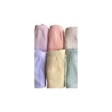 Tutku Dondeza 6'lı Pamuklu Pastel Renk Raporlu Kız Çocuk Külot - Renkli-3684 - 4 Yaş