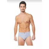 Tutku ELF568T0109CCM12 Gri 12 li Paket Penye Erkek Slip Külot