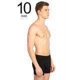 Tutku ELF568T0114CCM10 Siyah 10 lu Paket likralı Erkek Boxer