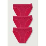 Tutku ELF568T0635CCM3 Pembe 3 lü Paket Bikini Kadın Külot