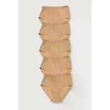 Tutku ELF568T0922CCM5 Ten 5 li Paket Ribana Bato Kadın Külot