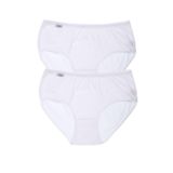 Tutku ELF568T0924CCM2 Beyaz 2 li Paket Likralı Bato Kadın Külot