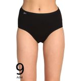 Tutku ELF568T0924CCM9 Siyah 9 lu Paket Likralı Bato Kadın Külot