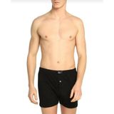 Tutku Elit 1101 Penye Havlu Bel Düz 6 Adet Siyah Erkek Boxer