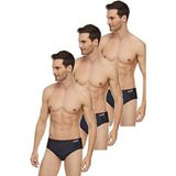 Tutku Elit 3'lü Kemerli Lüks Siyah Erkek Slip Düz Desenli Dokuma Boxer