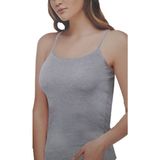 Tutku Elit Bayan Elastan Modal Ip Askı Atlet 6 'lı 2001 - Gri - XL