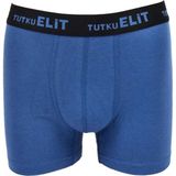 Tutku Elit ELT1252 Elit Modal Elastan Spor Boxer 3 Adet Mavi - XL