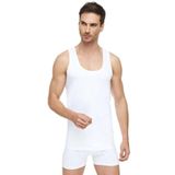Tutku Elit Erkek Beyaz Elit Penye Klasik Atlet, 2XL Beden