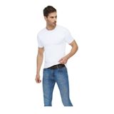 Tutku Elit Erkek Beyaz Penye Elestan Sıfır Yaka Yarım Kollu Fanila, 2XL, 3'lü Paket