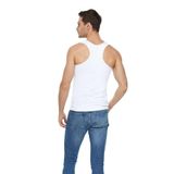 Tutku Elit Erkek Elastan Pamuklu Spor Atlet, Beyaz, 2XL, 6'lı Paket
