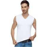 Tutku Elit Erkek Elastan V Yaka Atlet 3'lü Paket - XL - Beyaz