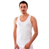 Tutku Elit Erkek Modal Elasthan Atlet, Beyaz, XL, 3 Adet