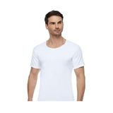 Tutku Elit Erkek Penye Bisiklet Yaka Atlet - XL - Beyaz