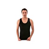 Tutku Elit Erkek Siyah Modal Elasthan Atlet, 3'lü Paket, S Beden