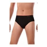 Tutku Elit Erkek Slip Külot, 3 Adet, Likralı Kemerli, Elasthan, Siyah, 2XL