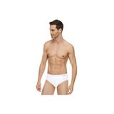 Tutku Elit Erkek Slip Külot, Beyaz, Kemer Detaylı, XL Beden, 3 Adet