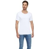 Tutku Elit Erkek T-Shirt, Beyaz, L Beden,%100 Pamuk