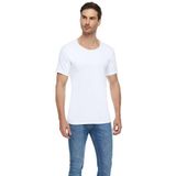 Tutku Elit Erkek T-Shirt, Kısa Kollu, Beyaz, M Beden