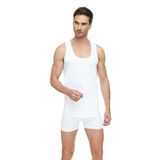 Tutku Elit Kadın Ribana İp Askılı Atlet, Beyaz, 3XL, 6'lı Paket