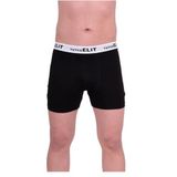Tutku Elit Modal Erkek Spor Boxer, 3'lü Paket, Siyah, M Beden