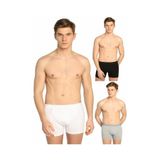 Tutku Erkek 12 Adet Karışık Renk Likralı Boxer, Çok Renkli, S