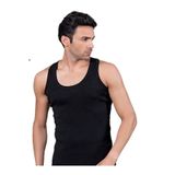 Tutku Erkek 2 Siyah 2 Gri 2 Beyaz Penye Ve Renkli Ribana Atlet, Asorti, 6