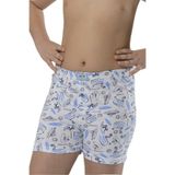 Tutku Erkek 2'lü Paket Empirme Desenli Çocuk Boxer Mnt İç Giyim, Asorti, 2