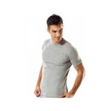 Tutku Erkek 3 Adet Sıfır Yaka Atlet, Gri, 2XL