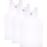 Tutku Erkek 3'lü Paket Ribana Spor Atlet (M, Beyaz)